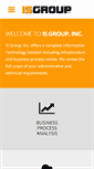 Mobile Screenshot of isgroup-inc.com